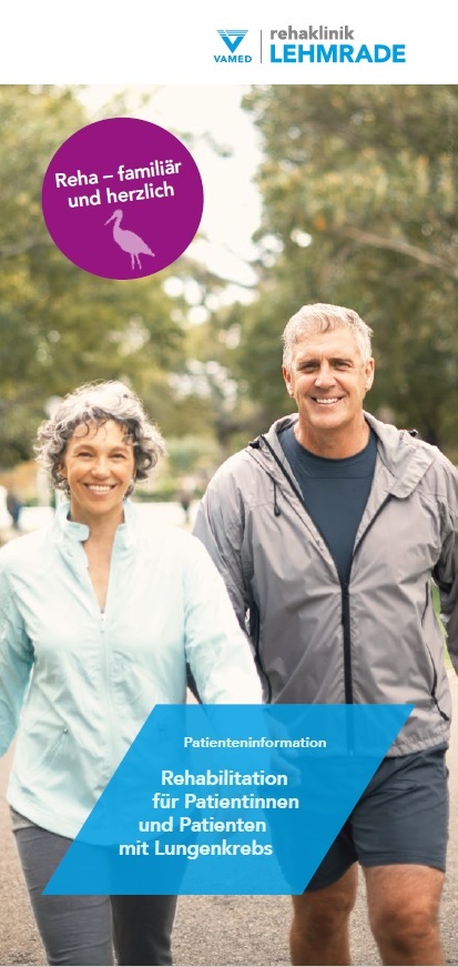 Patienteninformation "Rehabilitation für Lungenkrebspatienten" (PDF)