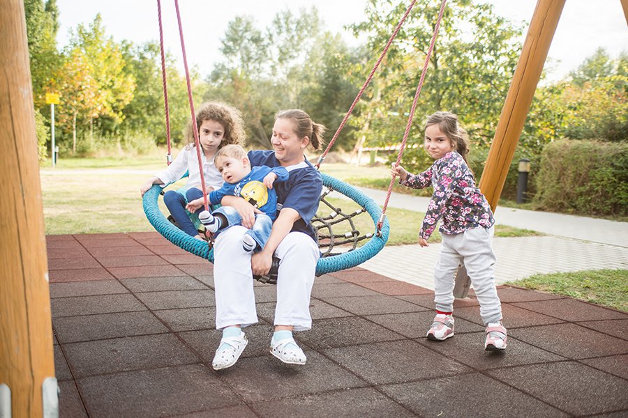 Spielplatz in der Helios Klinik Hohenstücken