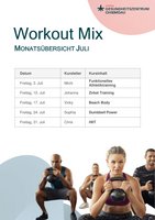 Workout Mix Übersicht
