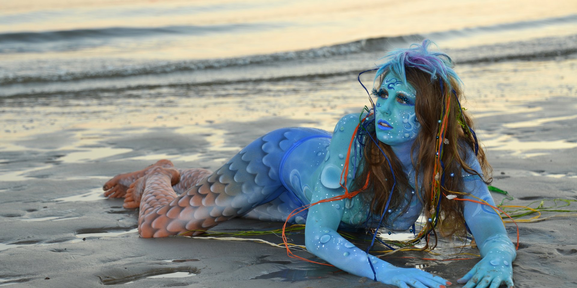 Handicap-Model für Bodypainting gesucht  