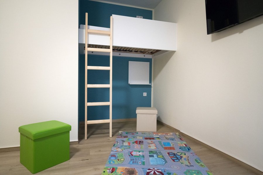 Hochbett im Sprachhaus