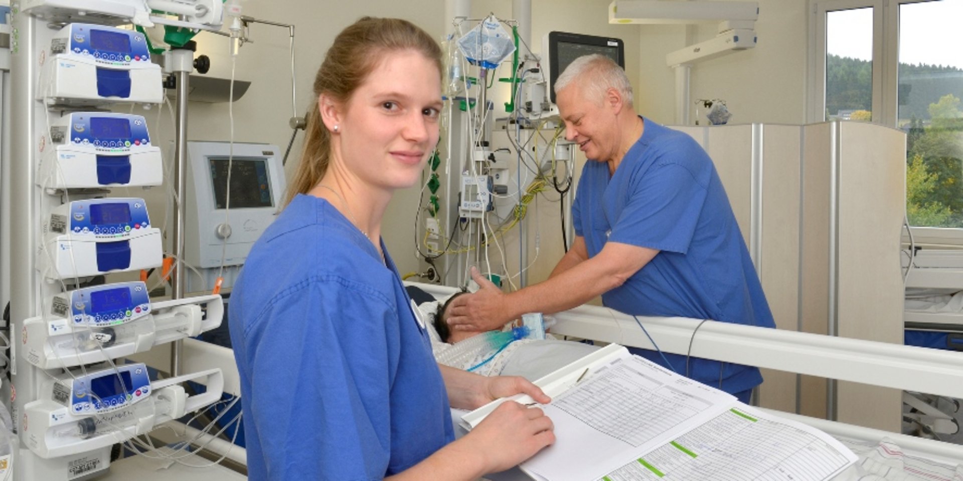 Ein Jahr neue Intensivstation