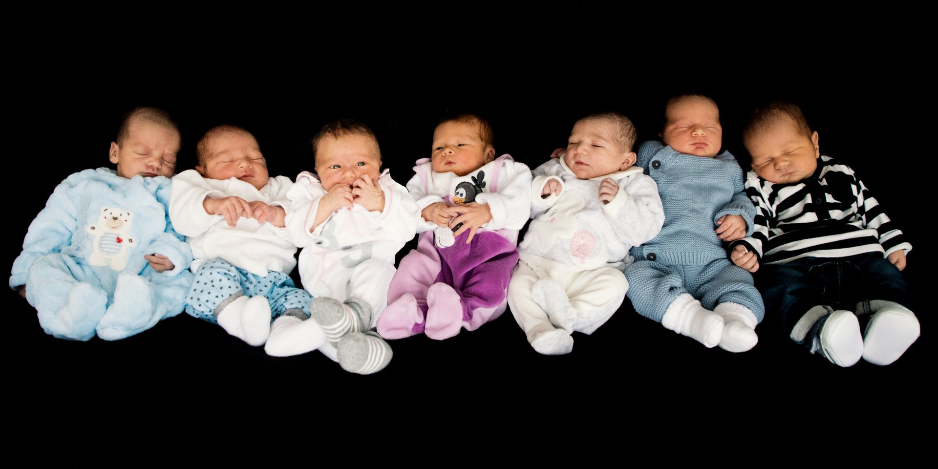 Sieben auf einen Streich