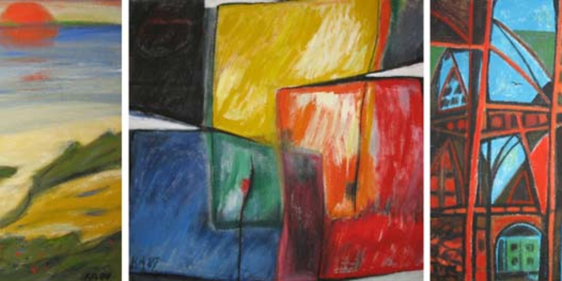 Vernissage mit Bildern von Kurt Albrecht in der HELIOS Klinik Bergisch-Land