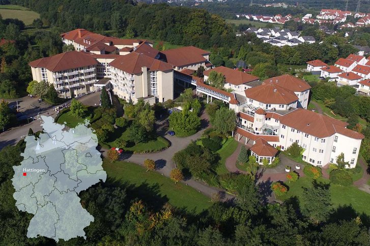 Luftaufnahme VAMED Klinik Hattingen