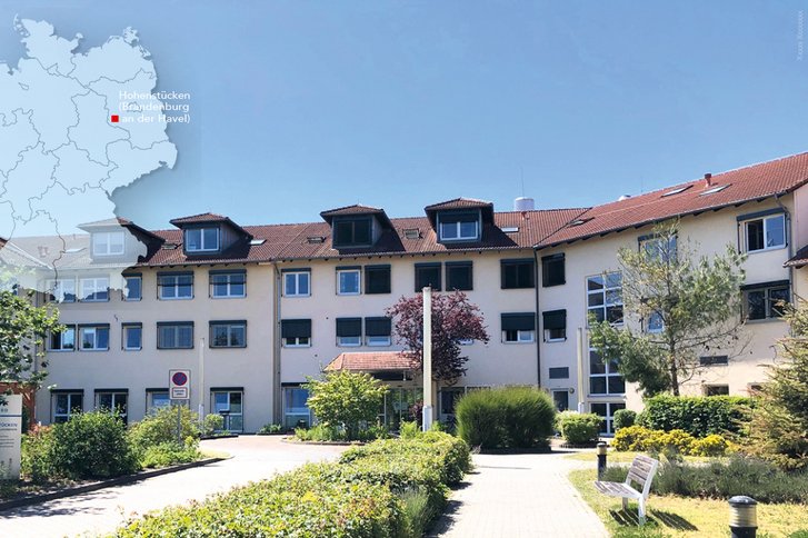 Außenansicht VAMED Klinik Hohenstücken