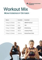 Workout Mix Übersicht