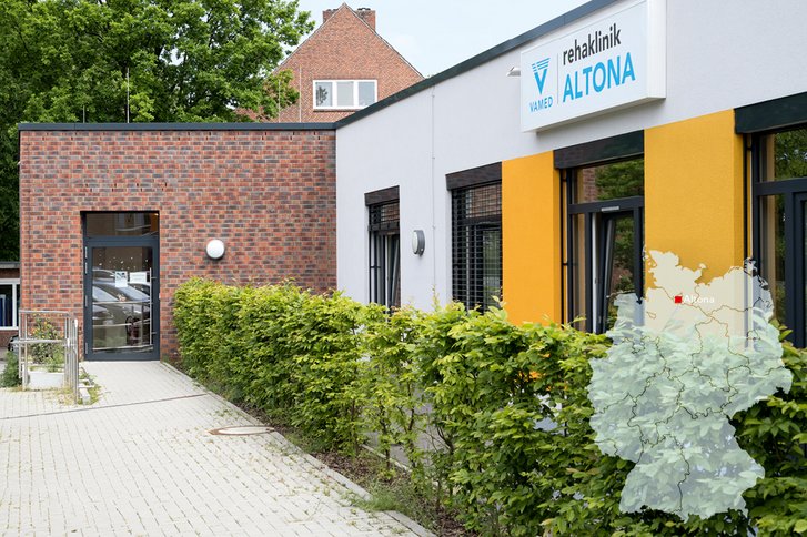 Außenansicht VAMED Rehaklinik Altona