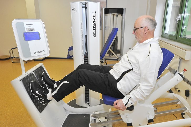 Sporttherapie in unserer Klinik