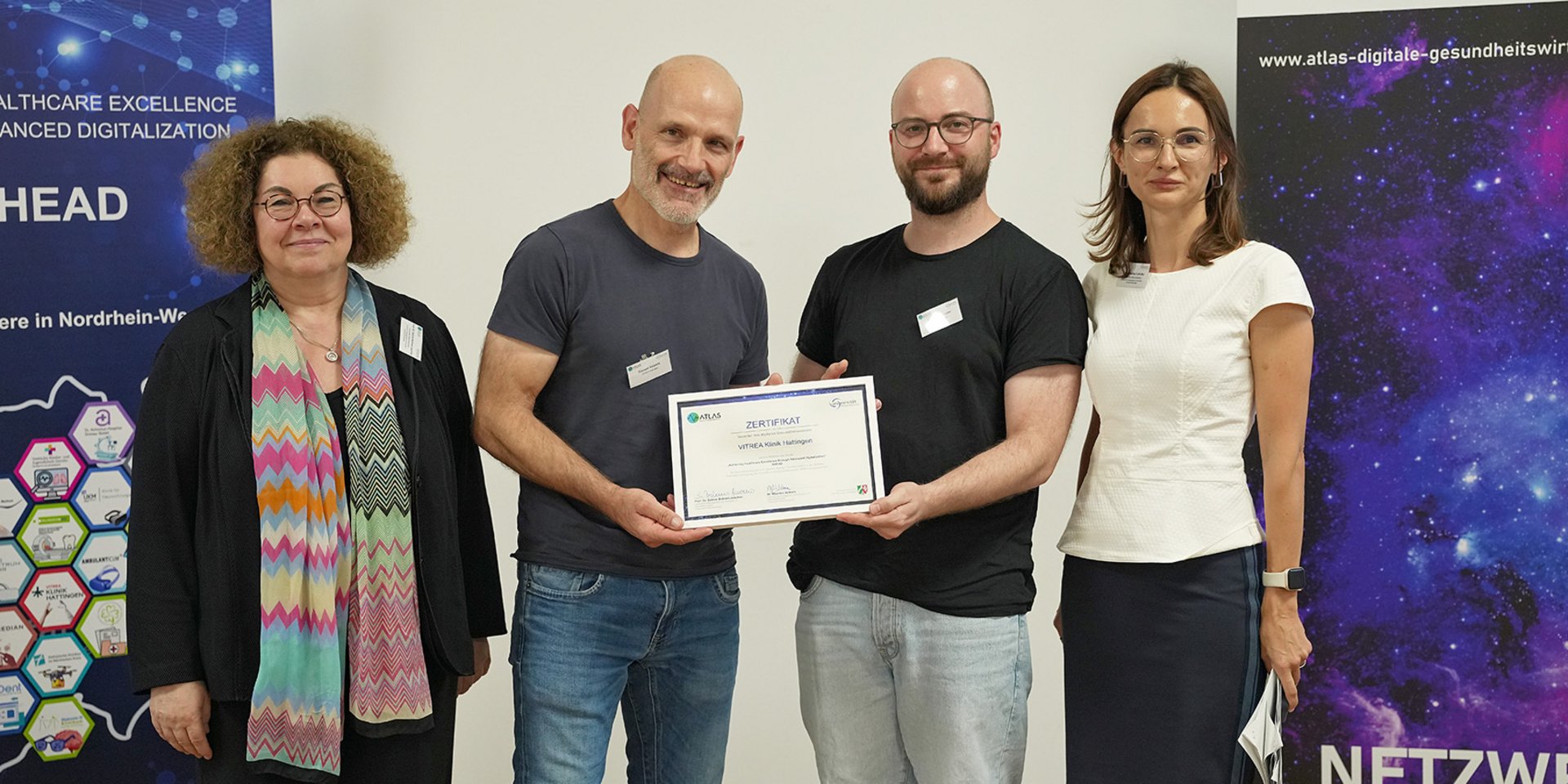ATLAS-Studie: VITREA Klinik Hattingen als Vorreiter des digitalen Gesundheitswesens ausgezeichnet