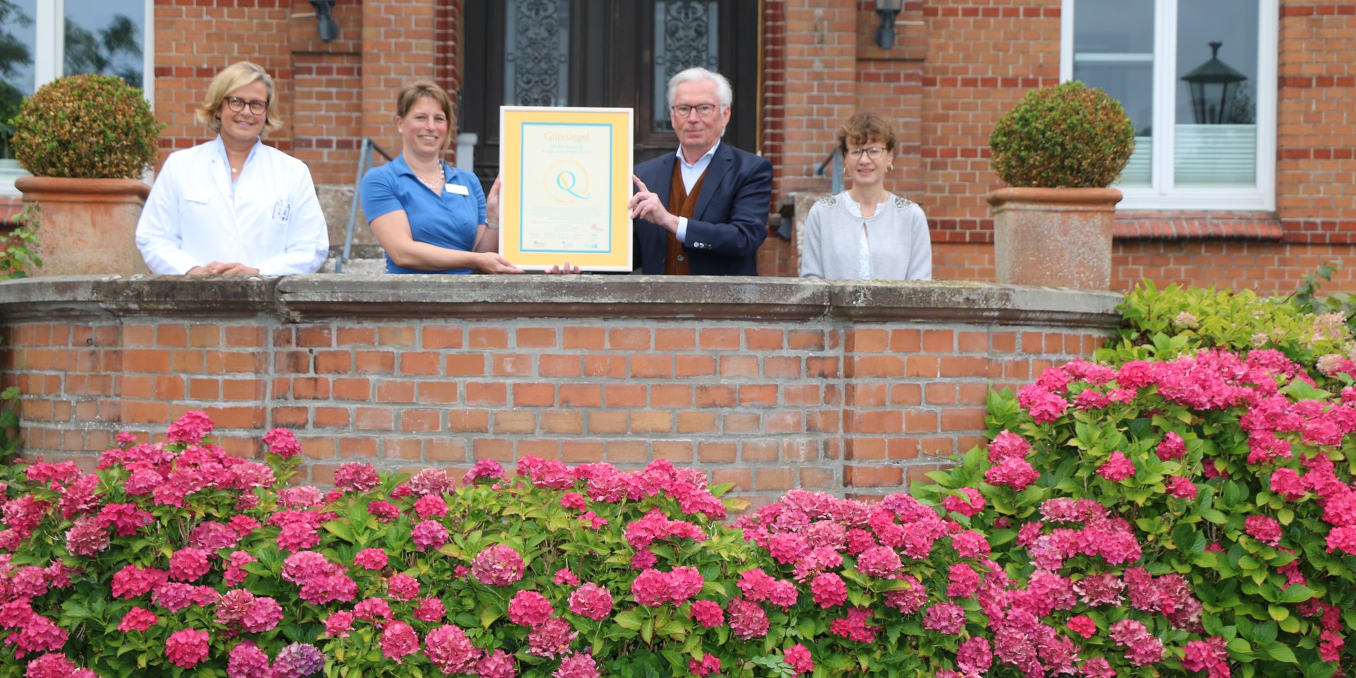 Rehaklinik Schloss Schönhagen erhält Gütesiegel