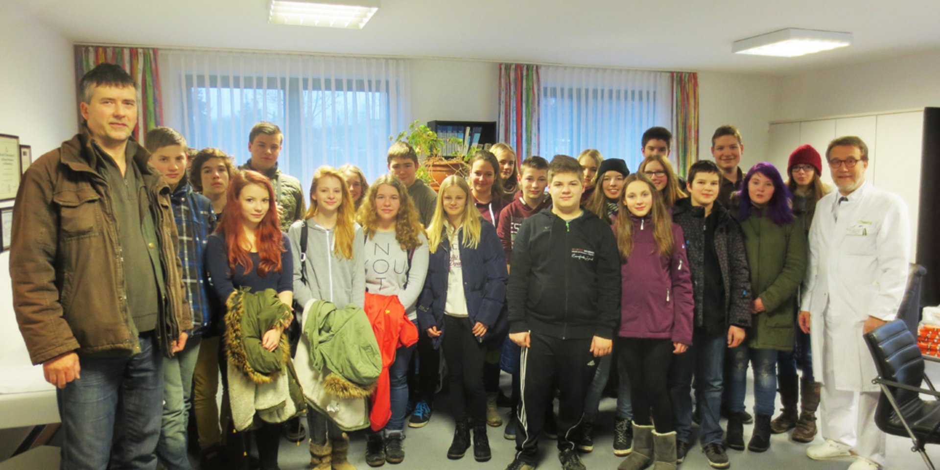 Klassenausflug in die Rehaklinik