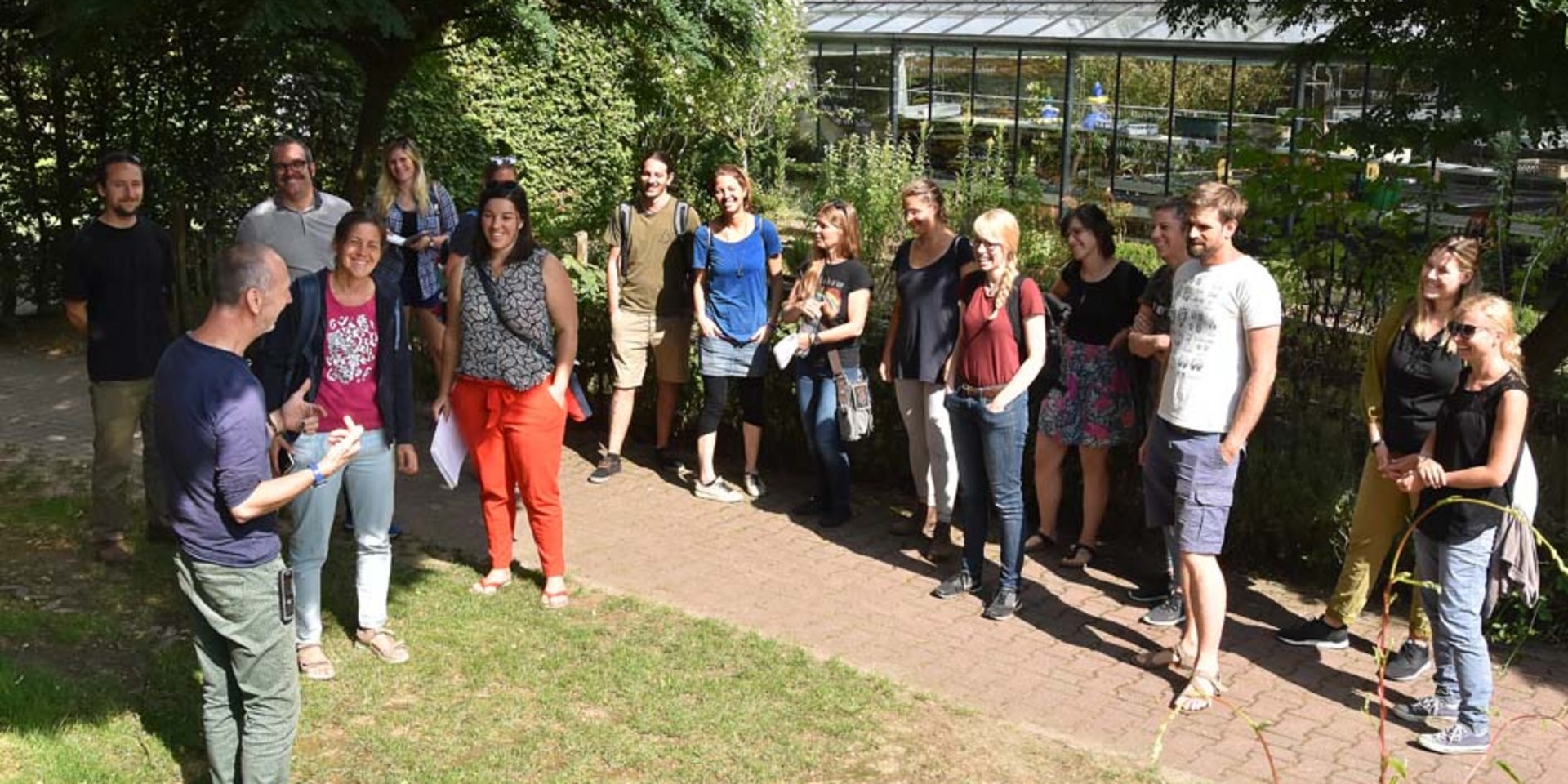 Green Care-Studenten aus Wien besuchen die VAMED Klinik Hattingen