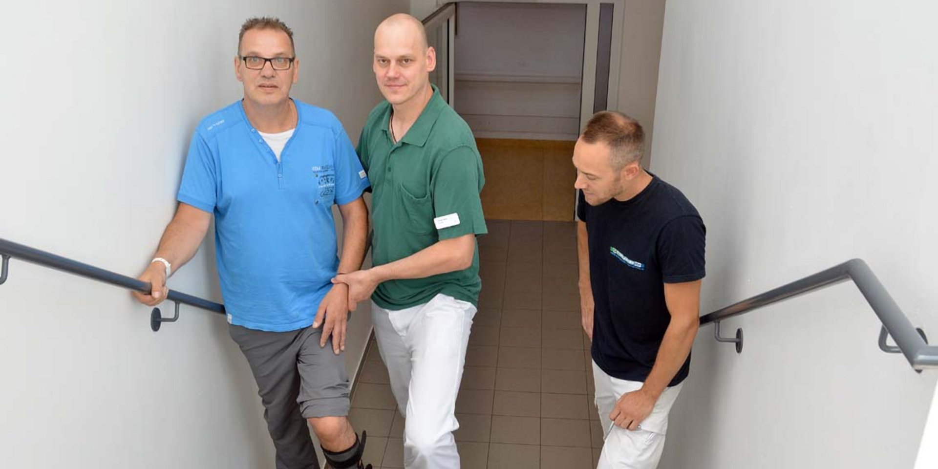 Wenn plötzlich nichts mehr einfach ist - Fußhebeorthese hilft Schlaganfall-Patienten der VAMED Klinik Hagen-Ambrock wieder auf die Beine