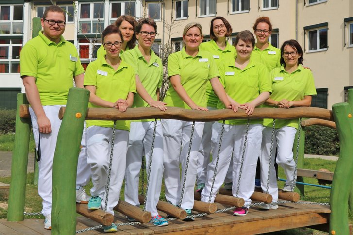 Das sind Ihre Ergotherapeuten in Hohenstücken.