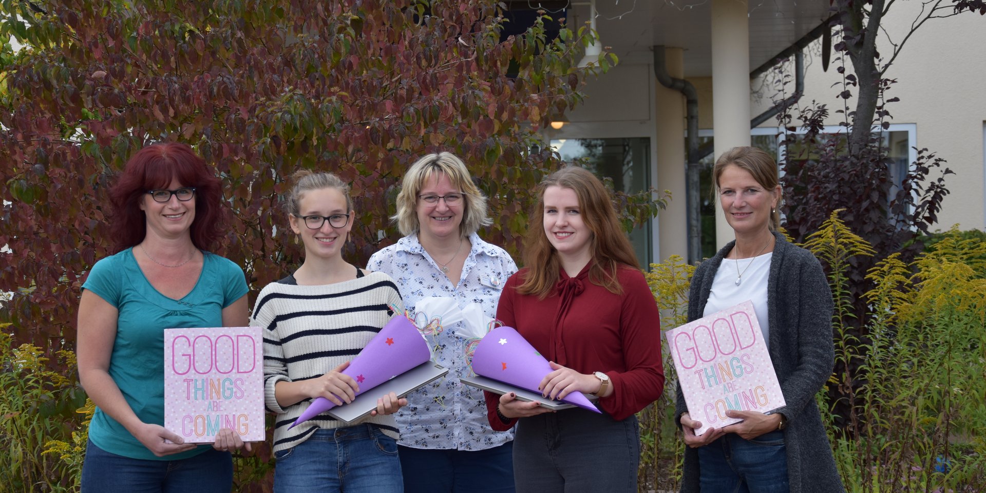 Die ersten Auszubildenden in der VAMED Klinik Hohenstücken!