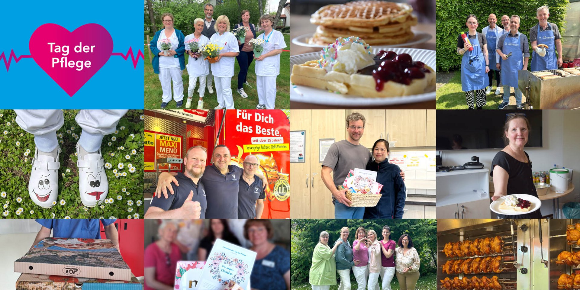 Zum Tag der Pflege sagen wir bei VAMED allen Danke