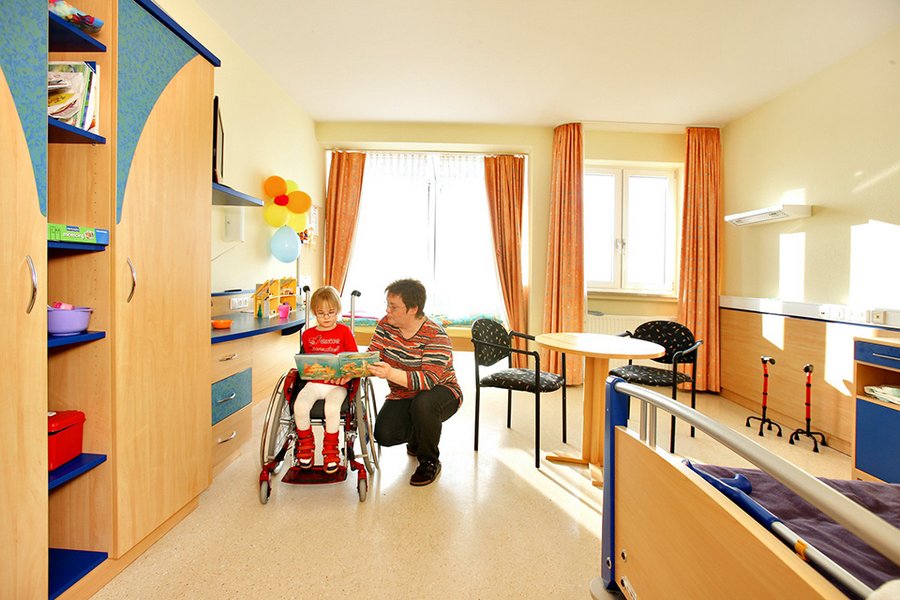 Patientenzimmer in der Helios Klinik Hohenstücken