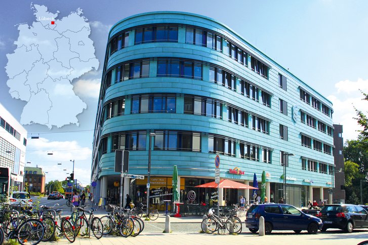 Außenaufnahme VAMED Rehazentrum Lübeck