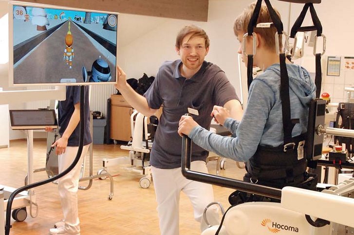 Robotikgestützte Therapie in der VITREA Klinik Hattingen