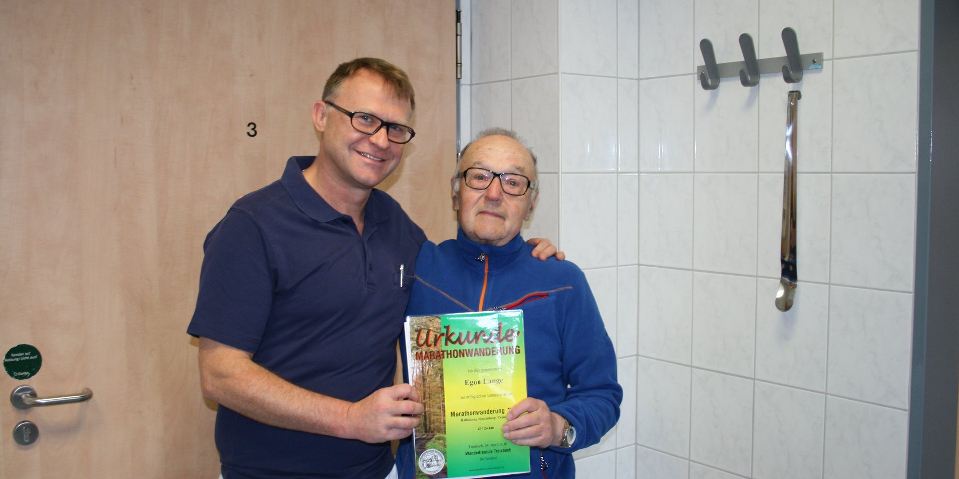 Auf die Knieprothese folgt der Marathon