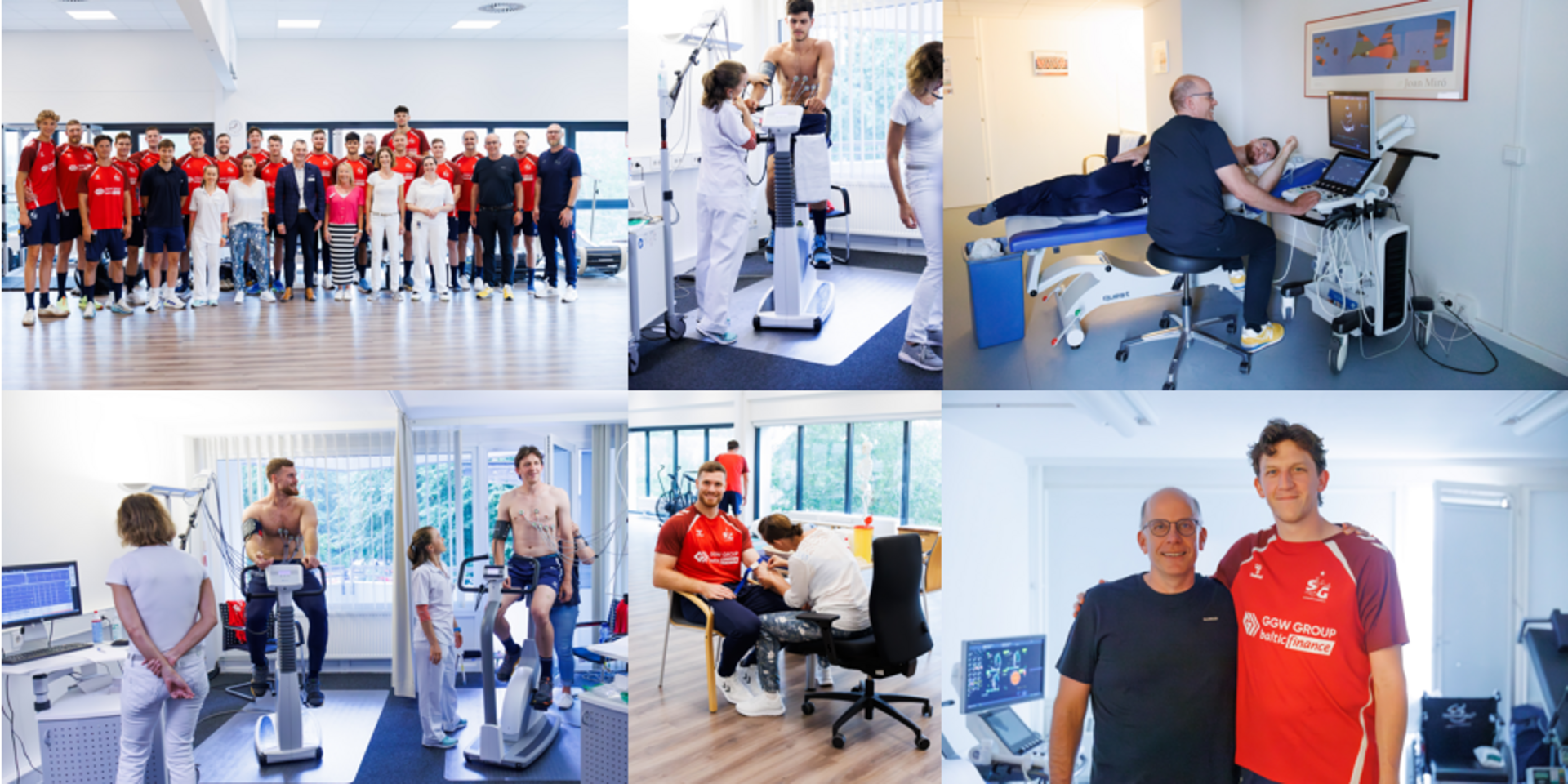 SG Flensburg-Handewitt auch 2025 zum Check-up in der Reha Damp 