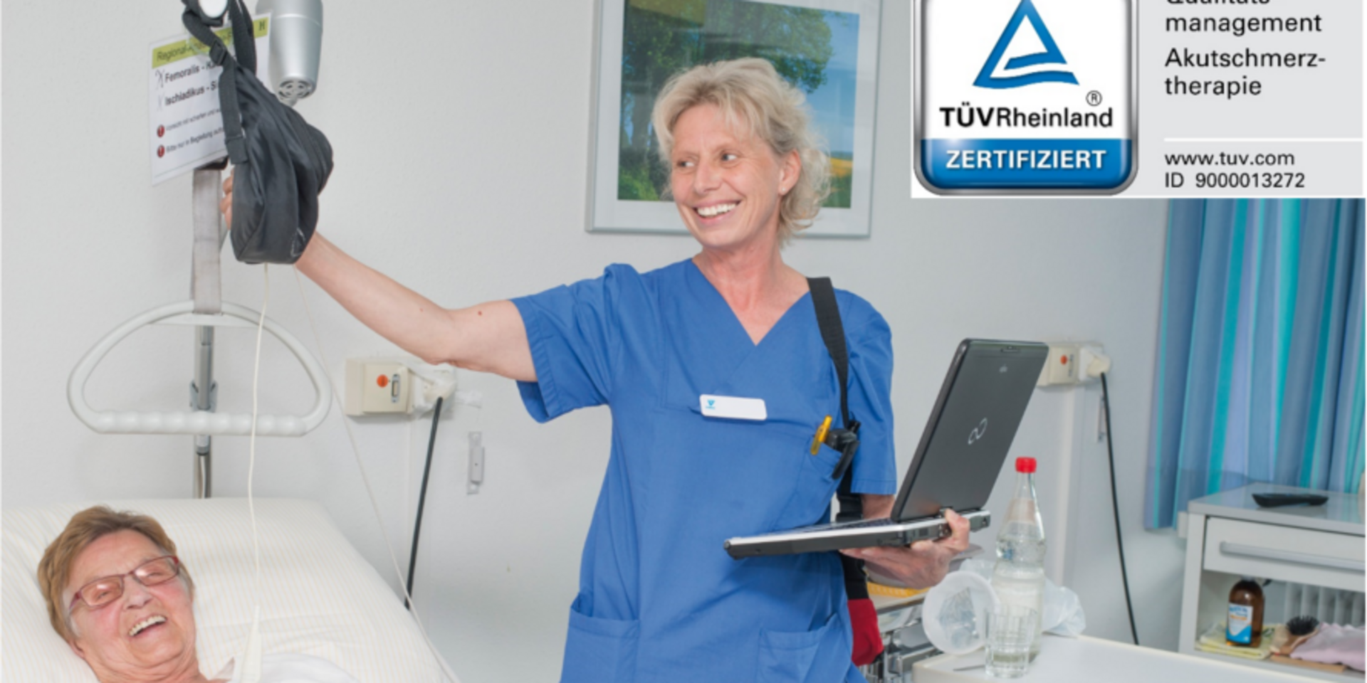 Ostseeklinik Damp ist erste Klinik im Land mit zertifizierter Akutschmerztherapie