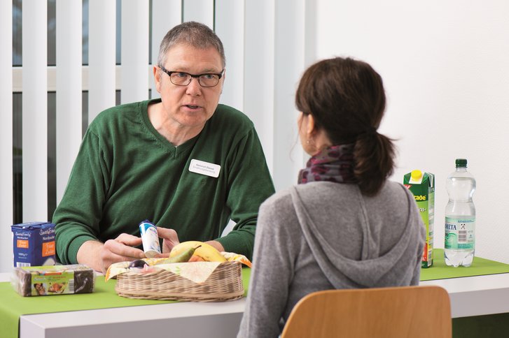 Ernährungsberatung in unserer Klinik