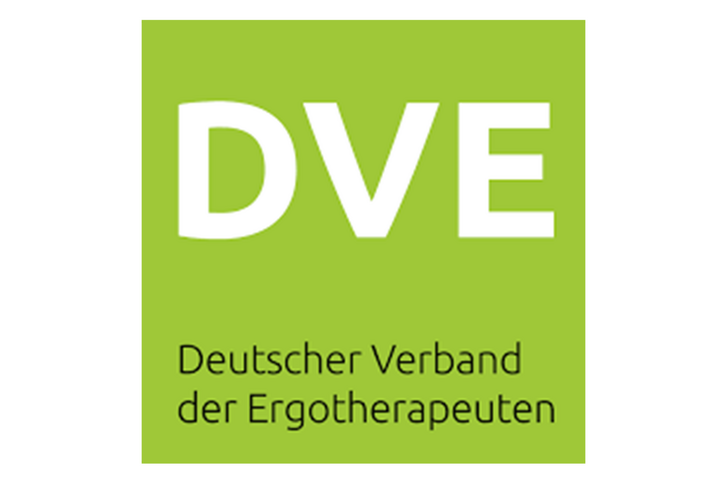 Gruenes Logo mit weisser Schrift des Deutschen Verband der Ergotherapeuten