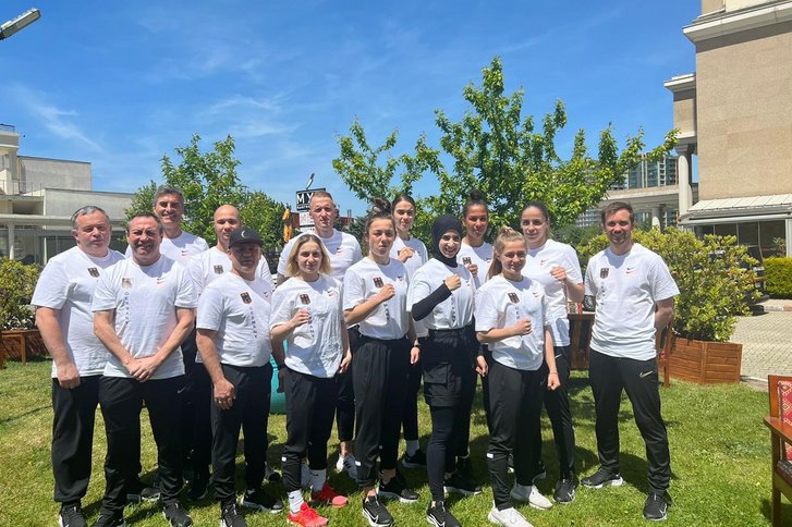 Die deutsche Frauen-Nationalmannschaft im Olympischen Boxen