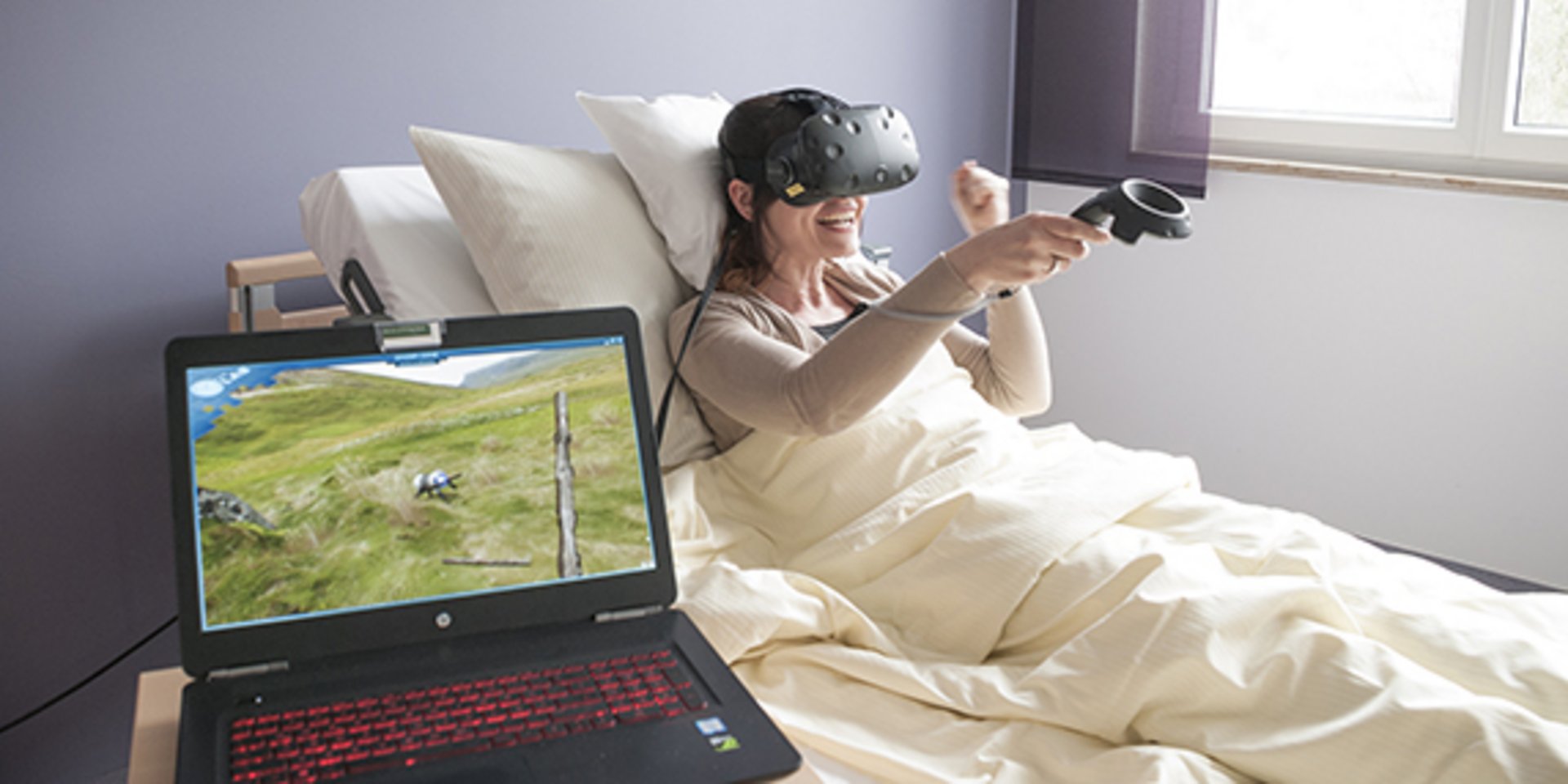 Virtuelle Therapie in der neurologischen Reha