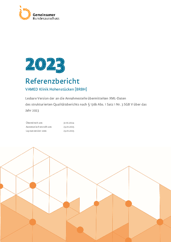 Gesetzlicher Qualitätsbericht (Stand 2023)