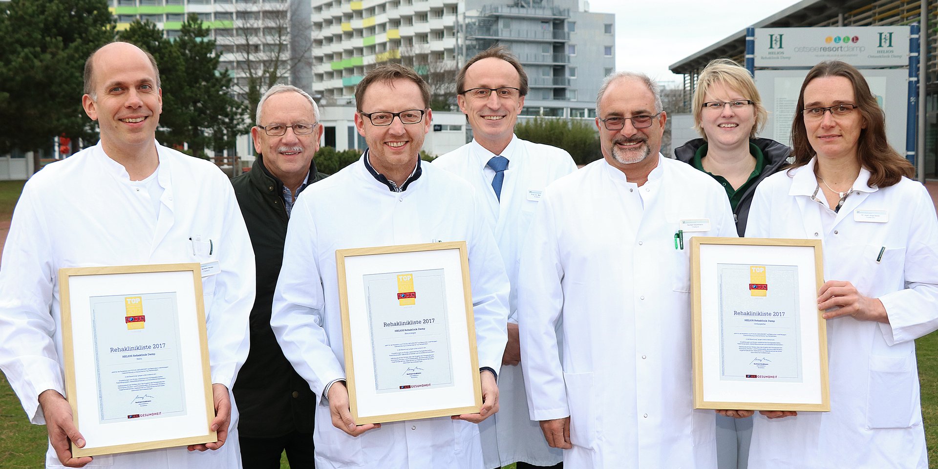 Focus: Helios Kliniken Damp und Schönhagen erneut unter Deutschlands Besten