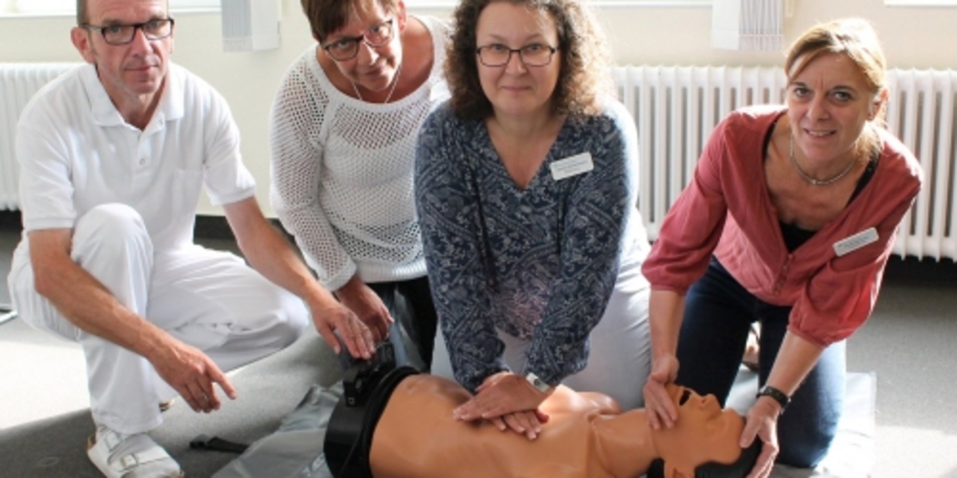 Reanimationsschulung für Praxisteam
