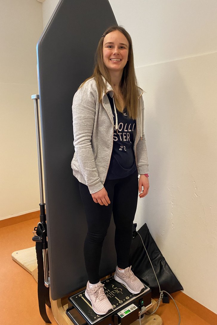 Emily auf dem Galileo