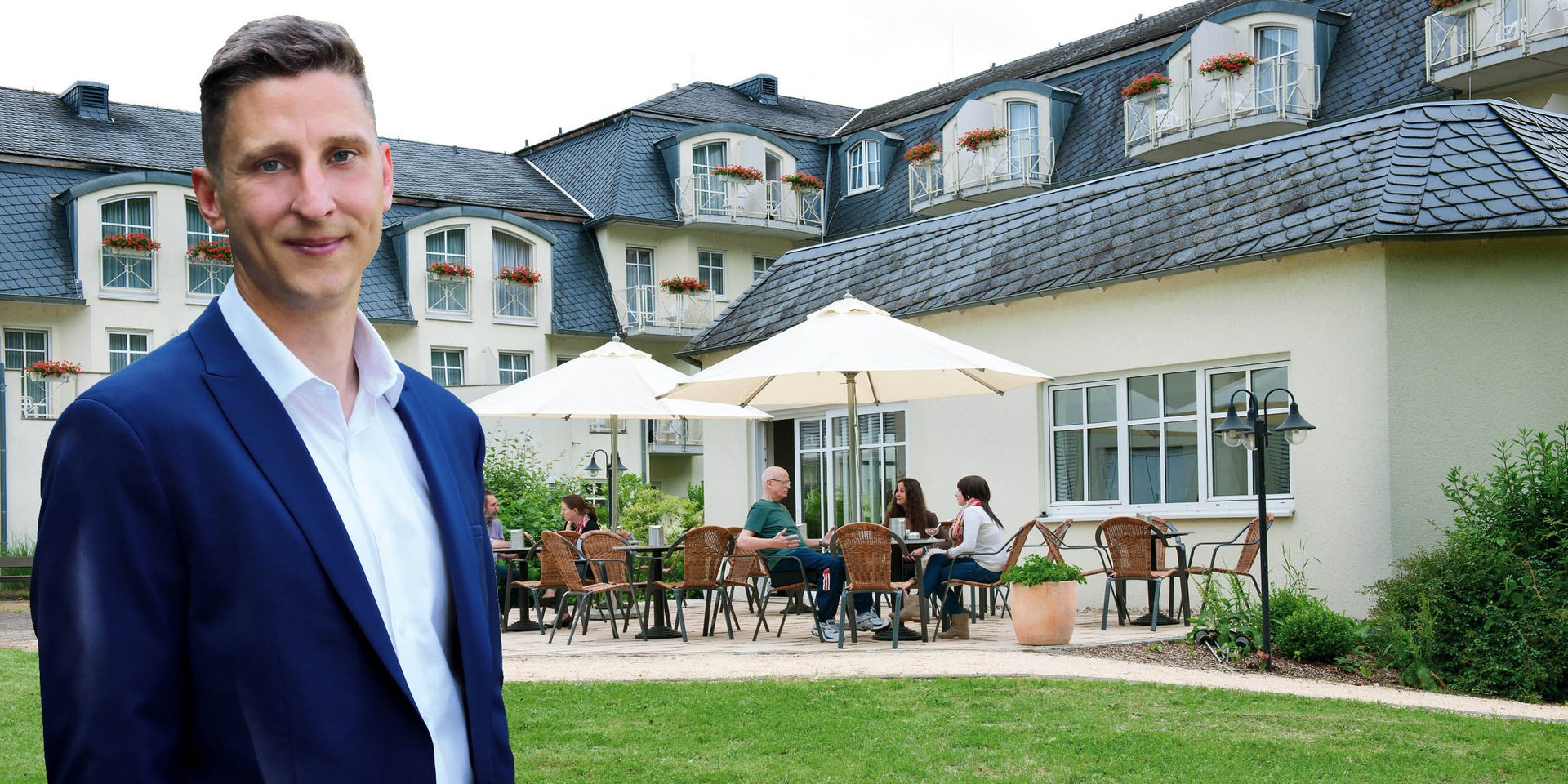 Marcel Gimm leitet die VAMED Rehaklinik Bad Ems