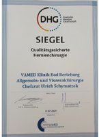 Urkunde Qualitätssicherungsstudie