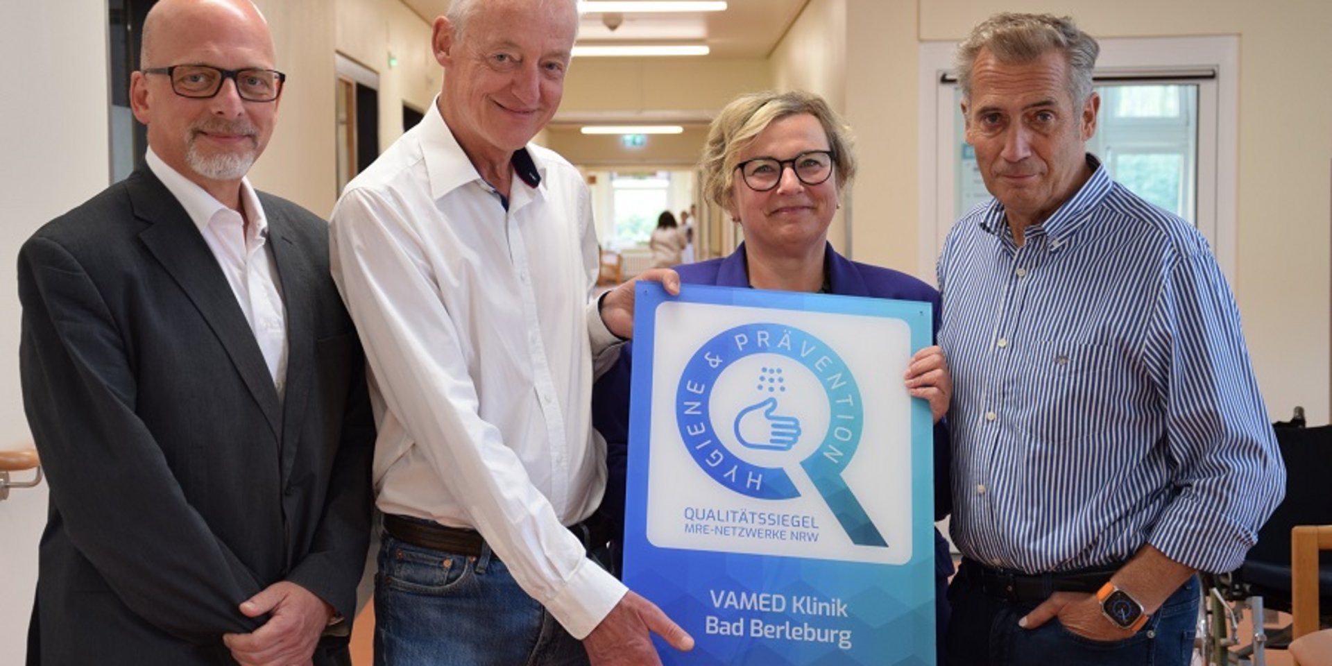 VAMED Klinik Bad Berleburg erhält als einzige Klinik im Kreis Siegen-Wittgenstein das MRE-Siegel